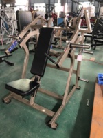 Machine de musculation commerciale Iso-latérale pour press à la presse assise inclinée, équipement de gym à charge libre