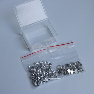 Recipiente hermético de aluminio TCH Instrument TA 900793.901 con tapa TA 900794.901 para análisis térmico - Product Image 2