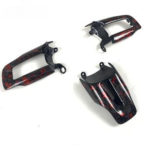 Volante de Fibra de Carbono Real a <span class=keywords><strong>Precio</strong></span> de Fábrica para <span class=keywords><strong>Ford</strong></span> <span class=keywords><strong>Mustang</strong></span> 2015 2017 2018 2020, Estilo Deportivo con Base Plana - Product Image 6