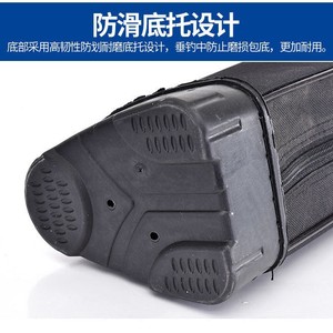 Bolsa clásica para cañas de pescar, 1,25 M, multifuncional, impermeable, tela resistente al desgaste, almacenamiento de aparejos para uso en pesca al aire libre - Product Image 5