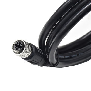 Câble électrique droit non blindé M12 Code S 4 broches, connecteur femelle vers allume-cigare, étanche IP67 - Product Image 6