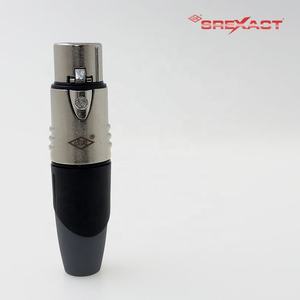 Conector de micrófono hembra de 4 pines en forma de tiburón Conector Xlr de audio y video regular profesional - Product Image 6