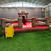 Machine de rodéo gonflable pour adultes, équipement commercial de simulation de cheval et de taureau mécanique