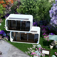 Villas modulaires préfabriquées de luxe en conteneurs