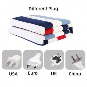 Couverture Chauffante Électrique 170*50cm à Prix Compétitif 12V 24V avec 4 Niveaux de Chauffage Rapide pour Voitures, Camions, VR - Product Image 2