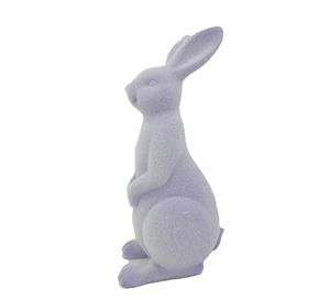 Top Grace Juego De <span class=keywords><strong>2</strong></span> Conejos De Conejo De Pascua Flocados Sentado Amarillo <span class=keywords><strong>Y</strong></span> Púrpura - Product Image 6