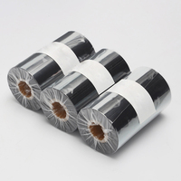 Pita Printer kode batang Transfer termal, pita lilin spanduk Transfer termal warna-warni ukuran kustom 110mm x 300m 110mm x 450m TTR