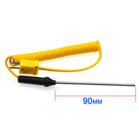Sonde thermocouple de type K portative (2 pièces) (-50~500) Sonde en acier inoxydable Capteur de température Ruixiangtong RXT-01 Garantie 1 an