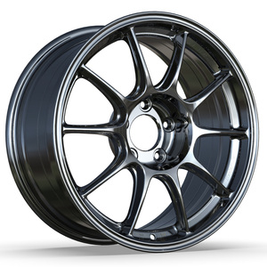 ขอบล้ออะลูมิเนียมหล่อขึ้นรูป JT147ดีไซน์คลาสสิก4x100การไหลของ17x8.5J สำหรับฮอนด้าโตโยต้าเกีย - Product Image 2