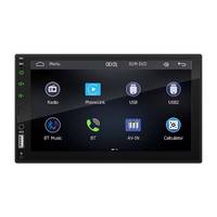 Reproductor MP5 Universal de 7 Pulgadas para Auto, Doble DIN, Inalámbrico, CarPlay, Android Auto, Pantalla Táctil Capacitiva