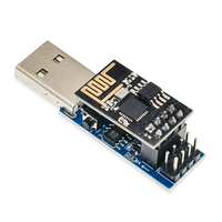 ESP01 ESP-01s Programmer Adapter I2C ESP8266 Downloader CH340C Modul Papan Pengembangan Tertanam Nirkabel WiFi Pemasangan PCB