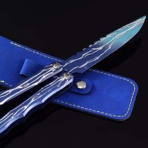 Valorant 24Cm Thiên Chúa Hình Phạt Bướm Dao Sling Dao Tất Cả Các Kim Loại Đồ Chơi Mô Hình Thanh Kiếm An Toàn Không Bị Phạt Vũ Khí Mô Hình Miễn Phí Bao Súng - Product Image 3