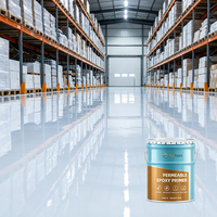 Peinture d'apprêt époxy à base de solvant, forte adhérence, scellant pour béton, anti-poussière, résistant à la corrosion, revêtement industriel pour garage