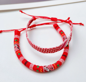 Hot Hand Woven <b>Bracelet</b> Arabic Headscarf with the Same Color Adjustable Hand <b>Rope</b> Palestine Ribbon Braided <b>Bracelets</b> Wholesale - Product Image 3