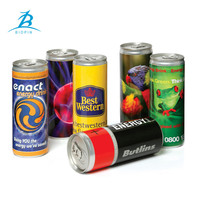 8,5oz 250ml Aluminium Slim Cans drankenblikjes voor frisdrank, cola, fruitdranken, fabrikant van lege blikjes