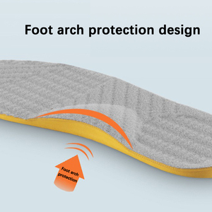 Soletta ortopedica modellabile per il calore per la fascite plantare Gel di gomma <span class=keywords><strong>Memory</strong></span> <span class=keywords><strong>Foam</strong></span> EVA scarpe da corsa lavabili da passeggio fatte - Product Image 5