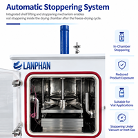 Lyophilisateur à haute efficacité à l'échelle pilote, capsulage automatique, lyophilisation rapide et cohérente, séchage scellé, traitement alimentaire numérique