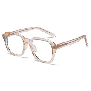 Gafas cuadradas <span class=keywords><strong>Retro</strong></span> TR90 de alta calidad, montura de gafas de acetato de moda, gafas antiluz azul - Product Image 4
