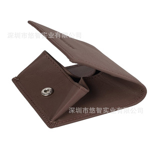 Mini <b>coin</b> purse, stylish and portable, custom PU leather short wallet/storage <b>bag</b>, custom logo. - Product Image 4