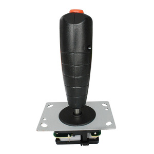 Arcade Flight Joystick With Vibration For <b>Pc</b> Gaming Controller 10x10 Cm Wiring Interface - Product Image 5