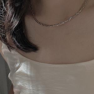 Collar de Plata de Ley S925 con Diseño de Espiga, Estilo Vintage, Collar de Clavícula en Capas con Diseño Exclusivo - Product Image 3