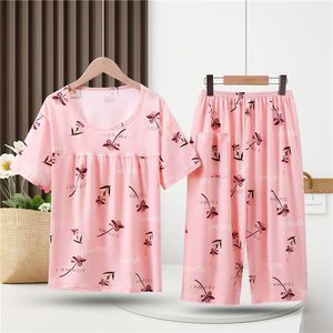 <span class=keywords><strong>ชุด</strong></span>นอนแม่แขนสั้นขนาดใหญ่พิเศษสำหรับ<span class=keywords><strong>ผู้</strong></span>หญิง, <span class=keywords><strong>ชุด</strong></span> XL-4XL ใส่อยู่บ้านชุดนอนสำหรับผู้<span class=keywords><strong>สูงอายุ</strong></span> - Product Image 6