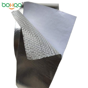 E-glass เทปผ้าใยแก้วอลูมิเนียมฟอยล์แบบมีกาวในตัว E-glass สําหรับการเชื่อมต่อท่อตะกั่วและการซ่อมและยึดท่ออากาศ - Product Image 3