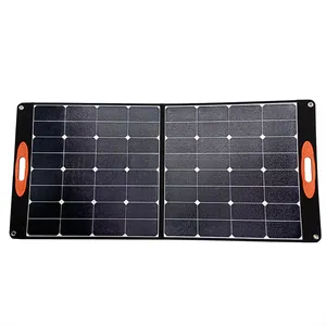 可折叠太阳能电池板200w 210w 220w Sunpower电动汽车便携式太阳能充电器