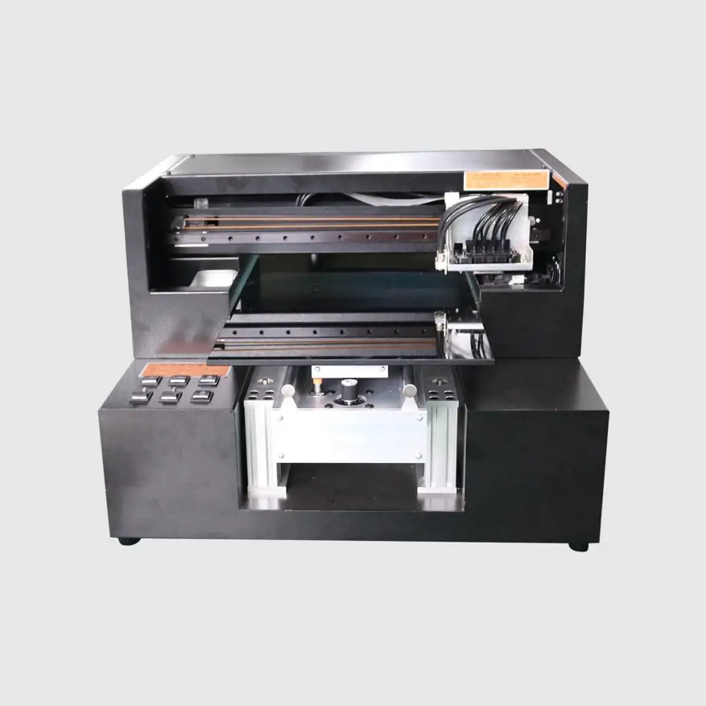 GNFEI UV печатная машина UV принтер A3 Размер многофункциональная печать для пластиковых металлических кожаных стеклянных деревянных камней акрил и т. Д ..