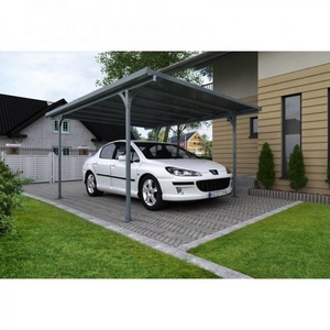 Extérieur En Aluminium Imperméable À L'eau De Toiture Plate Design Moto Moderne Auvent Pluie <span class=keywords><strong>Abri</strong></span> Avec Déflecteur de Pluie - Product Image 6