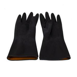 Top <span class=keywords><strong>fantaisie</strong></span> Silicone noir industriel gants en caoutchouc résistant aux produits chimiques ménage gants en latex - Product Image 5