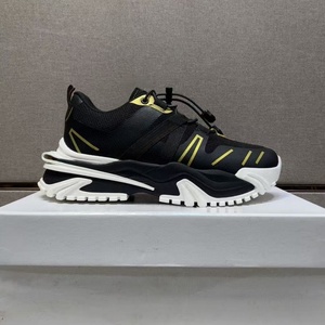 Zapatos de diseñador de marca, de cuero genuino de alta calidad, con cordones, suela gruesa, malla ligera, estilo deportivo de alta gama, zapatos modernos. - Product Image 5