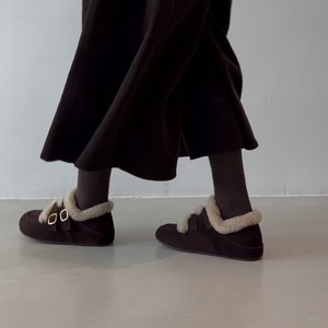 Genuine Leather Retro Round Toe Women Birk enstock Shoes Fleece Lined Warm Thick Sole Height Increasing Winter Footwear - Product Image 4