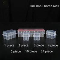 Boîte de rangement en plastique pour flacons, support pour flacons de peptides, pour poudre lyophilisée, réactifs, emballage protecteur, vente en gros d'usine, OEM