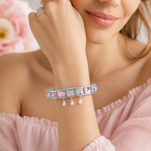 Conectores de Pulsera Delicados y Elegantes con Detalles de Diamantes, Componentes de Joyería para Anillos, Collares y Colgantes DIY - Product Image 2