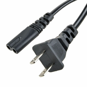 อุปกรณ์เสริมคอนโซลเกมสายไฟ AC สำหรับ PS4 1.8 ม. 2 ขาสายไฟสำหรับเอกซ์บอกซ์/<span class=keywords><strong>PS2</strong></span>/PS3/PS4 คอนโทรลเลอร์อะแดปเตอร์สาย AV - Product Image 5