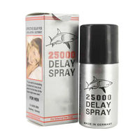 A1106 Spray retardateur Shark Strong pour hommes, longue durée, à base d'eau, 45 ml, sans additifs, éjaculation précoce