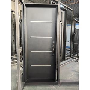 Para aldaba forjada pivote precio mexicano y ventana gato adorno de Metal vidrio aluminio palanca manejar la puerta de hierro - Product Image 6