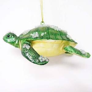 Fábrica al por mayor hermosas decoraciones navideñas tradicionales divertido colgante de micrófono dorado - Product Image 5