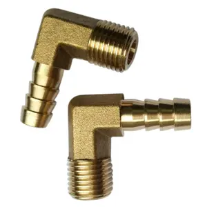 Brass outer wire right angle pagoda 90 degree right angle hose copper joint pneumatic components