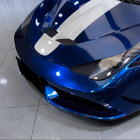 Vinilo Adhesivo para Automóviles PET Shadow Blue con Efecto de Cambio de Color, 1.52*16m, Tecnología de Drenaje de Aire, Antiarañazos, para Decoración de Carrocería