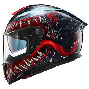 专业制造商ILM成人全脸摩托车头盔男女卡科斯Para Motos亚视雪地摩托摩托车越野头盔