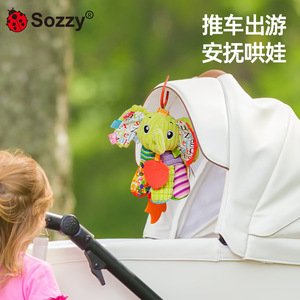 Sozzy Móvil Musical para Cuna de Bebé con Sonajero y Diseño de Animales, Juguete de Peluche para Recién Nacidos, Venta al por Mayor de Juguetes Infantiles, Vocalización y Entrenamiento de Agarre - Product Image 3