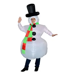 בסיטונאות alien תלבושות מכה-חג המולד שלג מתנפח תלבושות Cospaly בד לפוצץ מסיבת לטובת חליפת מתנפח לפוצץ חליפה