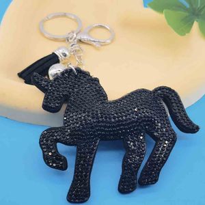 Portachiavi con pendente in cristallo di diamante - Product Image 2