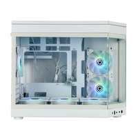 Casing Komputer ATX Baru Mid-tower Gaming Casing Komputer Kaca Tempered Casing CPU Desktop Casing Komputer Transparan Casing PC L4018