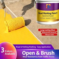 Peinture de marquage routier à base d'eau