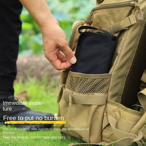 Chaise de camping pliante ultra-légère d'extérieur, banc portable en aluminium pour les excursions en voiture, les barbecues, les pique-niques, le jardin, Oxford - Product Image 5