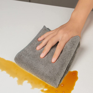 Square Decontamination Microfiber Kitchen &amp; Home <strong>Dish</strong> Cloth Cleaning Rag <strong>Absorbent</strong> Non-Stick Oil Scouring <strong>Pad</strong> Rag Dishcloth - Product Image 5