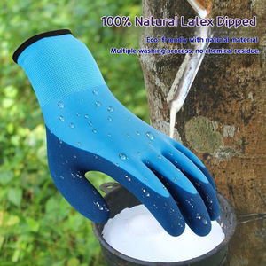 قفازات شتوية مخصصة مقاومة للماء قفازات دافئة مطلية بالمطاط قفازات حماية يدوية للرجال تعمل بصيد الثلج البارد - Product Image 4